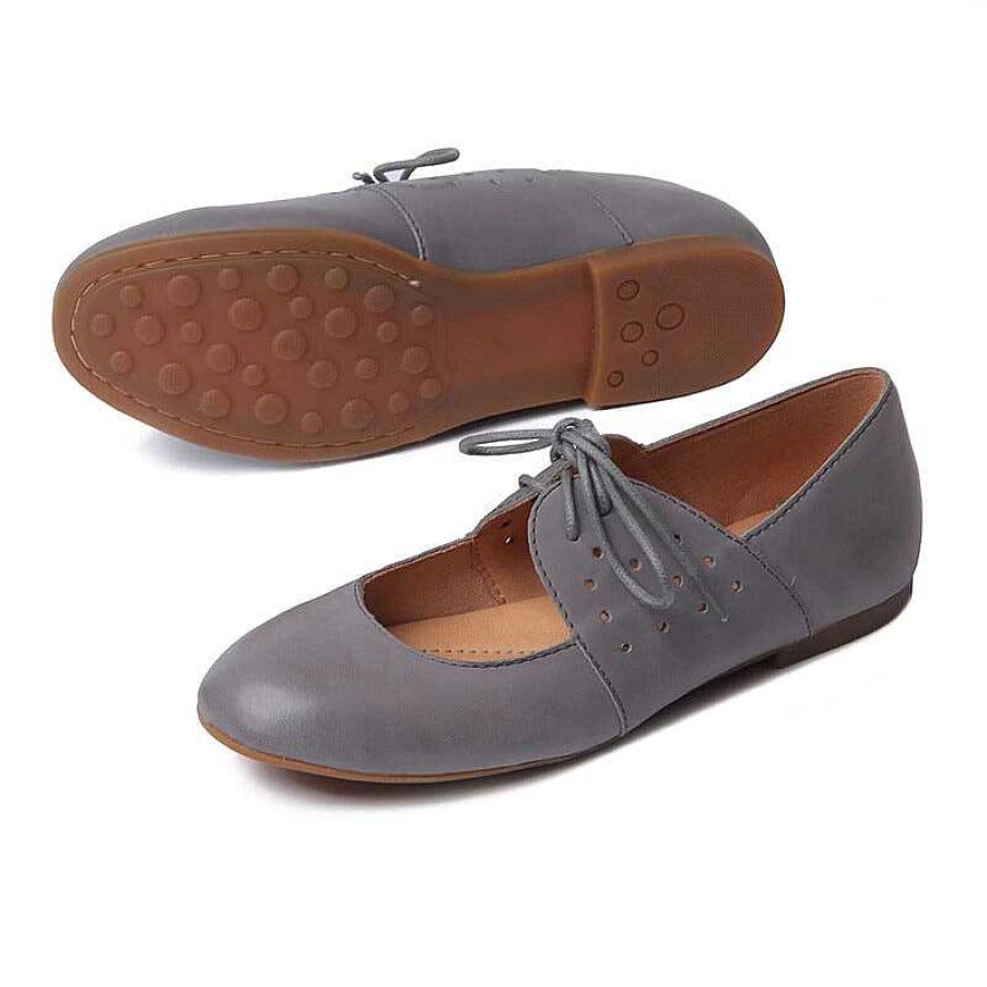 Dwarves Mjukt Lader Snorning Mary Jane Flats Oxfords Handgjorda I / / / | Stor Storlek