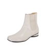 Dwarves Handgjorda Lader Retro Split Toe Chelsea Boots For Dam Ankel Boots / / | Stovlar