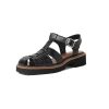 Dwarves Handgjorda Lader Fisherman Platforms Sandal In / | Sandaler