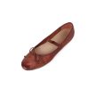 Dwarves Handgjorda Lader Mary Jane Flats Elastiskt Band Med Rosett I / / / | Lagenheter