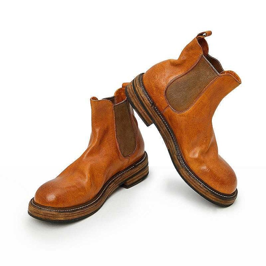 Dwarves Hast Lader Chelsea Boots Ladersula Korta Stovlar For Dam In / / | Stovlar