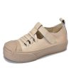 Dwarves Flata Ladergummi Tahatta Sneakers For Kvinnor Touch-Strap In / / | Mary Jane