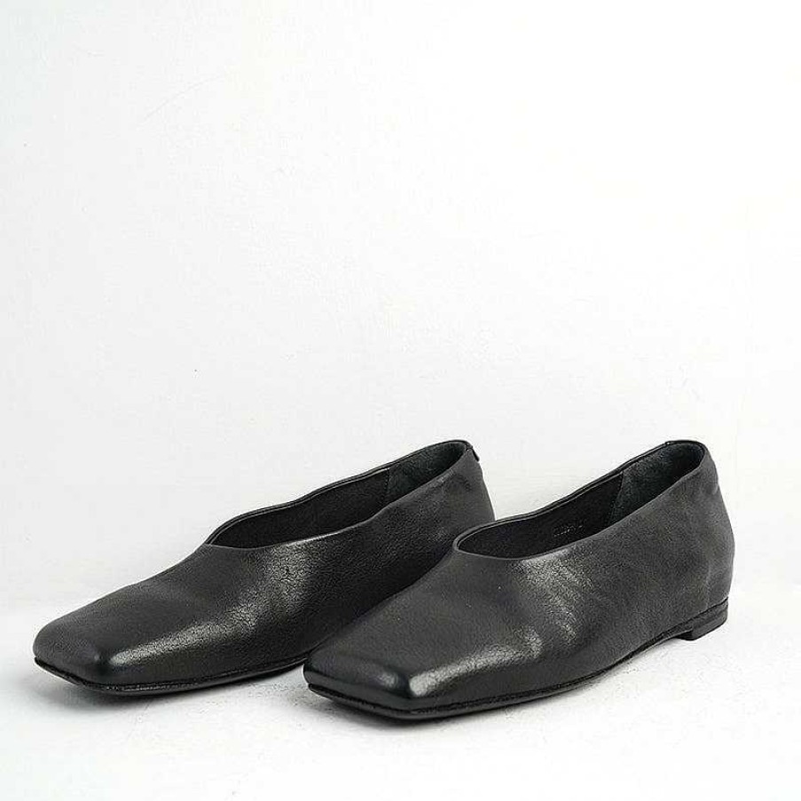 Dwarves Handsommar Hast Lader Flats Loafers For Dam Ladersula In / | Lagenheter