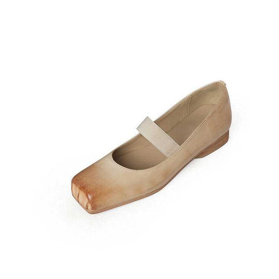 Dwarves Laderbalett Mary Jane Flats Med Fyrkantig Ta I / | Mary Jane