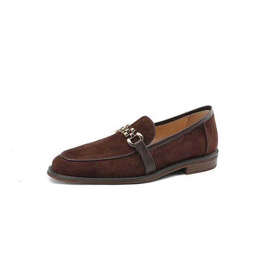 Dwarves Loafers I Mockalader For Kvinnor, Rund Ta I Kaffe/ | Stor Storlek