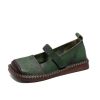 Dwarves Handgjorda Loafer I Akta Lader Slip On Andas Mary Jane Skor / | Mary Jane