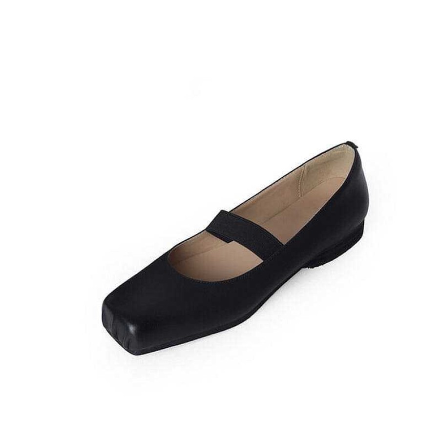 Dwarves Laderbalett Mary Jane Flats Med Fyrkantig Ta I / | Mary Jane