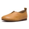 Dwarves Mjukt Lader Flat Slip On Loafers For Kvinnor Handgjorda / / / | Lagenheter