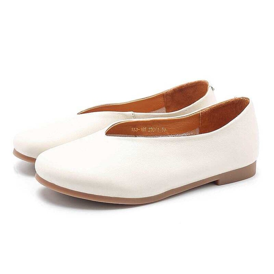 Dwarves Handgjorda Akta Lader Slip Ons Andningsbara Flats Loafers / / / /Rodaktig | Loafers