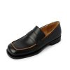 Dwarves Lader Penny Loafers For Kvinnor Square Toe In / | Loafers