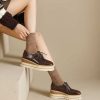 Dwarves Kvinnor Rund Ta Snorning Lader Chunky Brogue Skor Plattform Oxfords In / | Oxfords & Slips