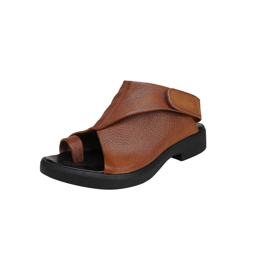 Dwarves Sandaler I Mjukt Lader Wrap Ankel Booties Slingback Casual Flip Flops | Sandaler