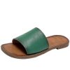 Dwarves Slip-On Style Ladertofflor For Kvinnor Flat In / /Beige | Tofflor