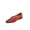 Dwarves Mjukt Lader Slip On Flat Loafers In / | Lagenheter