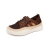 Dwarves Handgjorda Ladersneakers For Sommar For Kvinnor / | Sandaler