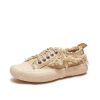 Dwarves Lader Flatform Low-Top Sneakers For Kvinnor Fringed Detail In / | Sneakers