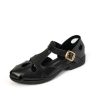 Dwarves Handgjorda T Strap Lader Gladiator Sandaler Rund Toe In / / | Sandaler