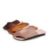 Dwarves Handgjorda Hollow Out Retro Lader Mules Damtofflor Mori Girl Platta Casual Sommartofflor/Vinrod/Khaki | Tofflor