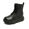 Dwarves Chunky Lug Sole Combat Boots Designer Platform Boots Snorstovlar Sido Zip / | Stovlar