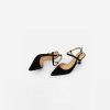 Dwarves Mockalader Spetsad Ta 60 Mm Kitty Heel Sandaler Slingback Pumps In / | Pumps