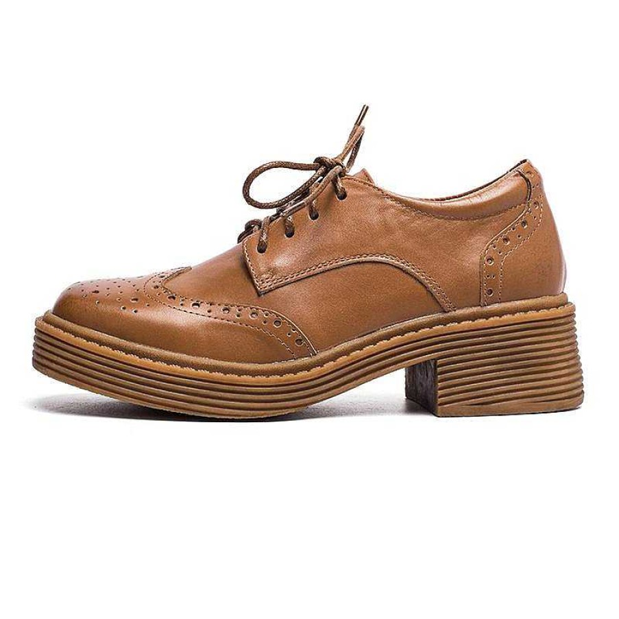 Dwarves Brogue Oxfords & Tie Skor For Dam Normal Fit Medelhal / | Oxfords & Slips