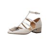 Dwarves Designer Fisherman Shoes Handgjorda Akta Lader T-Rem Gladiator Sandaler In / | Mary Jane