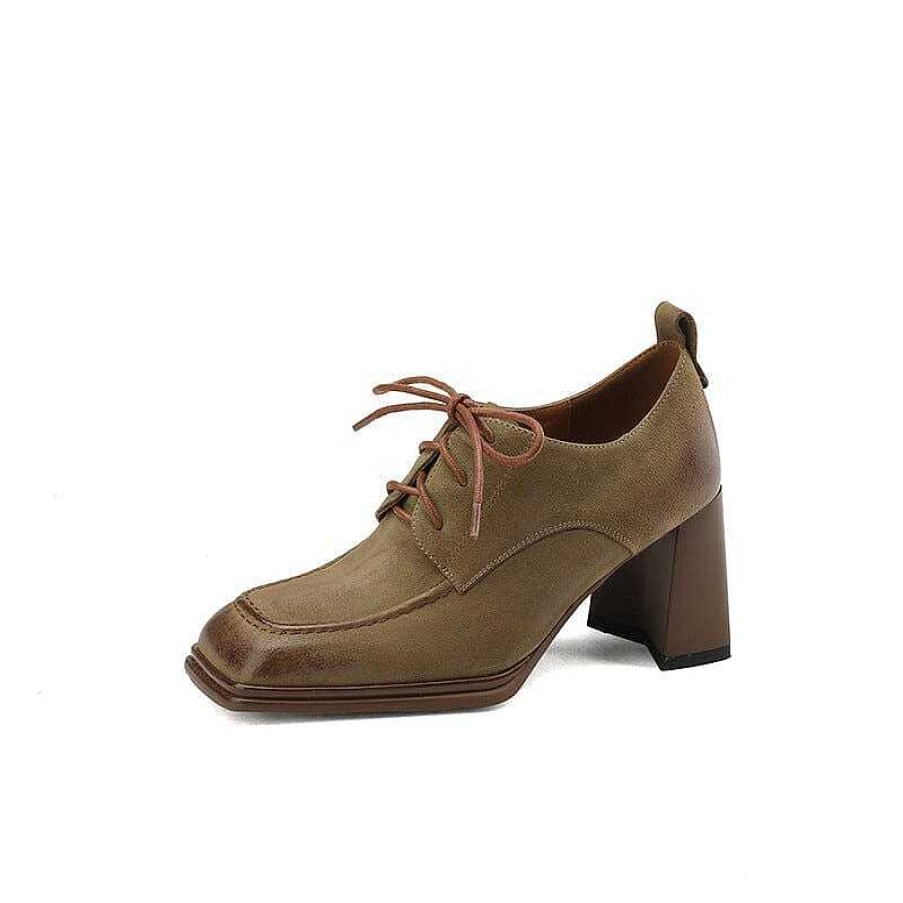 Dwarves Hogklackade Oxfords & Slipsskor For Kvinnor Blockklackar Normal Fit In / | Oxfords & Slips