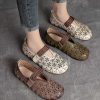 Dwarves Mary Jane Skor Med Spanne Lader Dam Andas Flats Loafers Casual Sandaler / / | Lagenheter