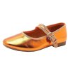 Dwarves Handgjorda Laderband Mary Jane Flats In / / / / | Mary Jane