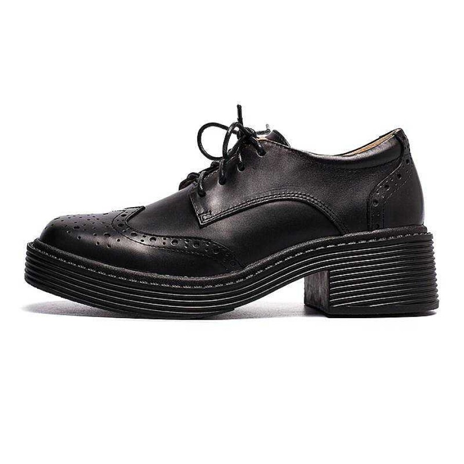 Dwarves Brogue Oxfords & Tie Skor For Dam Normal Fit Medelhal / | Oxfords & Slips