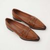 Dwarves Mjukt Lader Slip On Flat Loafers In / | Loafers