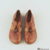 Dwarves Handgjorda Leather Flats Rund Toe Loafers / | Lagenheter