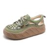 Dwarves Lader Low-Top Travel Perforerade Sneakers For Kvinnor I / / / | Sneakers