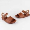 Dwarves Slingback Laderspanne Sandaler Oppen Ta Retro Handgjorda / | Sandaler