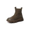 Dwarves Kohud Martin Boots Dam Comfy Zip Walking Boots / / | Stovlar