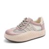 Dwarves Lader German Army Trainer Sneakers For Women Platform Mesh Splite In / /Beige | Sneakers