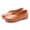 Dwarves Handgjorda Akta Lader Slip Ons Andningsbara Flats Loafers / / / /Rodaktig | Lagenheter