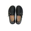 Dwarves Mellanengelska-Kvinnor Handgjorda Fullnarvslader Flats Loafers / | Stor Storlek